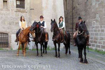 Viterbo - Il santissimo Salvatore tra le vie del centro