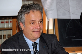 Il segretario nazionale del Sap Gianni Tonelli a Viterbo