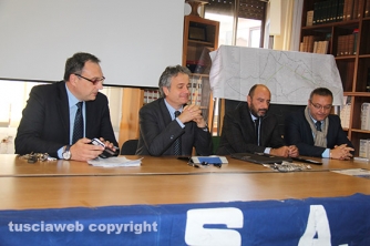 Il segretario nazionale del Sap Gianni Tonelli a Viterbo