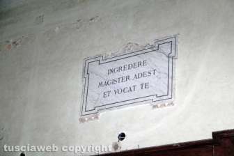 Il seminario abbandonato di San Bernardino