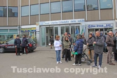 Villa Buon respiro, il sit-in dei genitori dei malati psichici alla Cittadella della salute