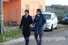 Il sindaco Mirco Luzzi e l\'assessore provinciale Gianmaria Santucci