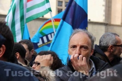 I lavoratori della Unopiù in piazza del Plebiscito