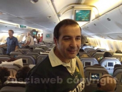Il maestro Stefano Vignati in viaggio