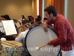 Le prove dei giovani orchestrali
