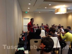 Le prove dei giovani orchestrali
