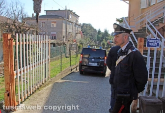 Il sopralluogo dei Ris