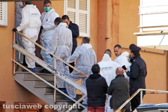 Il sopralluogo dei Ris