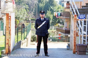 Il sopralluogo dei Ris