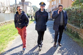 Il sopralluogo dei Ris