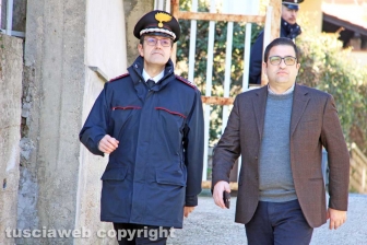 Il sopralluogo dei Ris