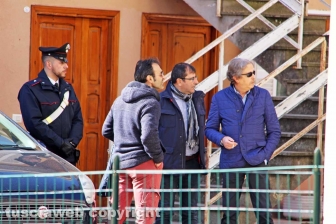 Il sopralluogo dei Ris