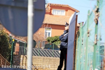 Il sopralluogo dei Ris