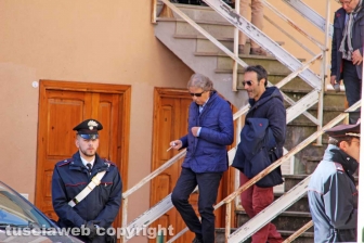 Il sopralluogo dei Ris