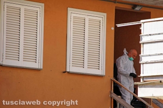 Il sopralluogo dei Ris