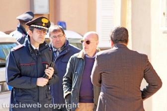 Il sopralluogo dei Ris