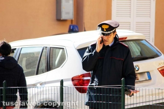 Il sopralluogo dei Ris