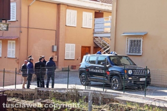 Il sopralluogo dei Ris