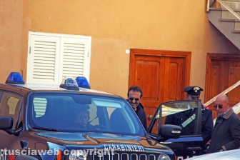 Il sopralluogo dei Ris