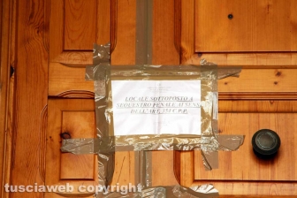 Il sopralluogo dei Ris