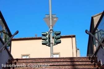 Il sottopassaggio di piazza Crispi