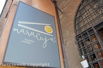 Viterbo - Il sushibar in via San Lorenzo
