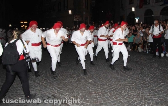 Trasporto della macchina di Santa Rosa - Dies Natalis - I facchini
