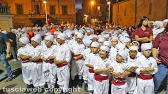 Trasporto di Eterna, la minimacchina di Santa Rosa del centro storico - I minifacchini