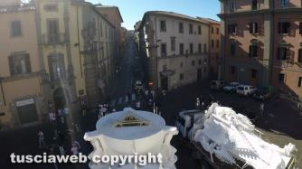 Santa Rosa - Il trasporto di Gloria visto dall\'alto