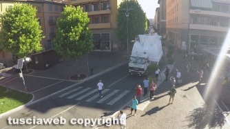 Santa Rosa - Il trasporto di Gloria visto dall\'alto