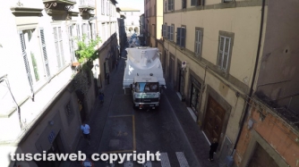 Santa Rosa - Il trasporto di Gloria visto dall\'alto