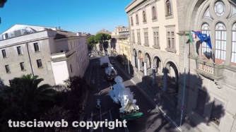 Santa Rosa - Il trasporto di Gloria visto dall\'alto
