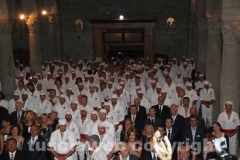 La preghiera nella chiesa di San Sisto