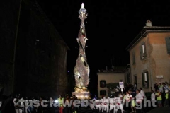 Fiore del cielo sulla salita di Santa Rosa