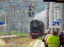 Il treno a vapore a Orte