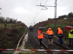 Tre Croci - Il treno deragliato