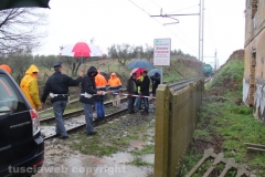 Tre Croci - Il treno deragliato