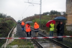 Tre Croci - Il treno deragliato