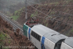 Tre Croci - Il treno deragliato