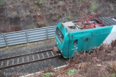 Tre Croci - Il treno deragliato