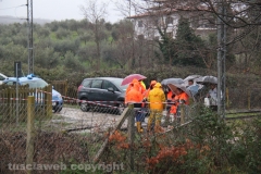 Tre Croci - Il treno deragliato