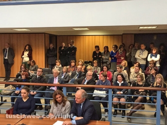 Il tribunale saluta il suo presidente Maurizio Pacioni, che si avvia alla pensione