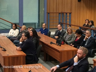 Il tribunale saluta il suo presidente Maurizio Pacioni, che si avvia alla pensione