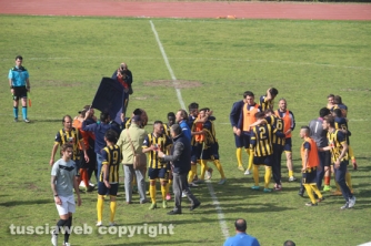Calcio - Il trionfo della Viterbese