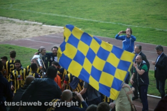 Calcio - Il trionfo della Viterbese