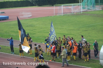Calcio - Il trionfo della Viterbese