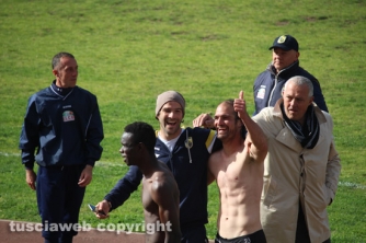 Calcio - Il trionfo della Viterbese