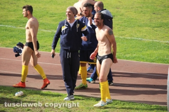 Calcio - Il trionfo della Viterbese