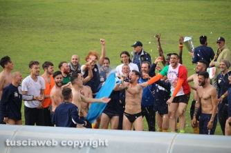 Calcio - Il trionfo della Viterbese