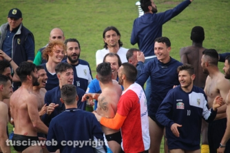 Calcio - Il trionfo della Viterbese
